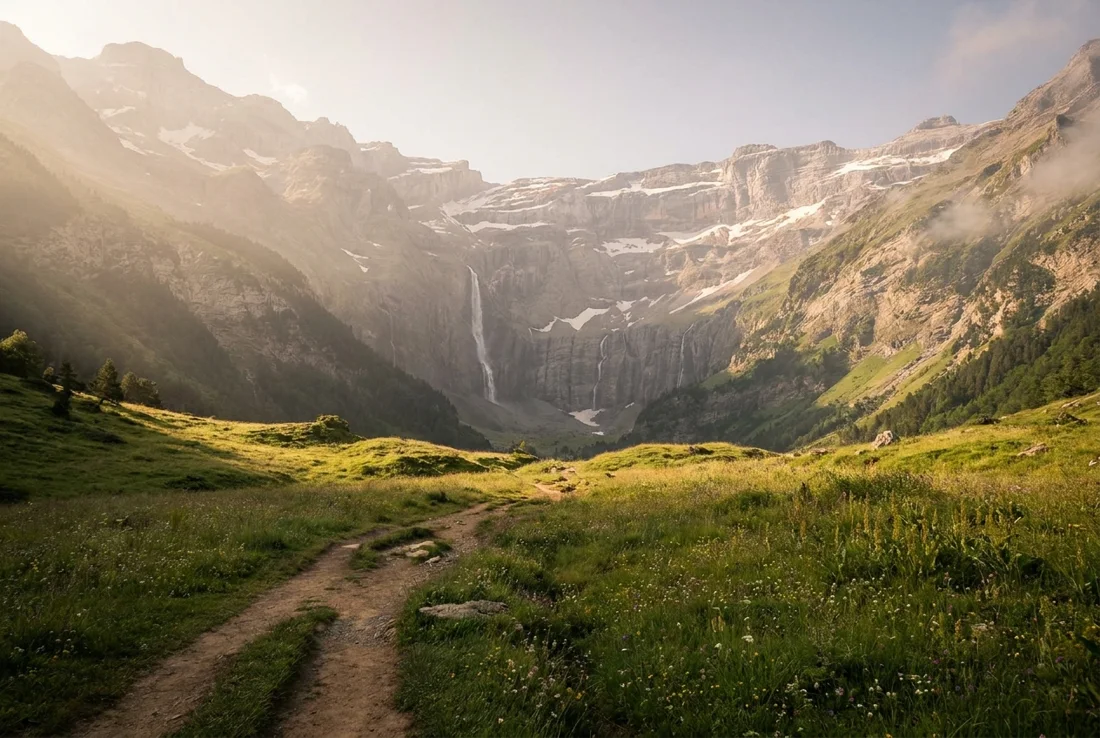 La muraille du cirque de Gavarnie